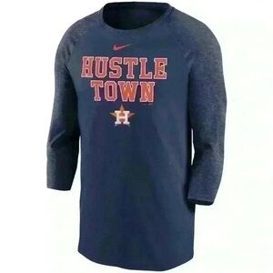 Nike Kids Navy Blue Hustle Town Shirt